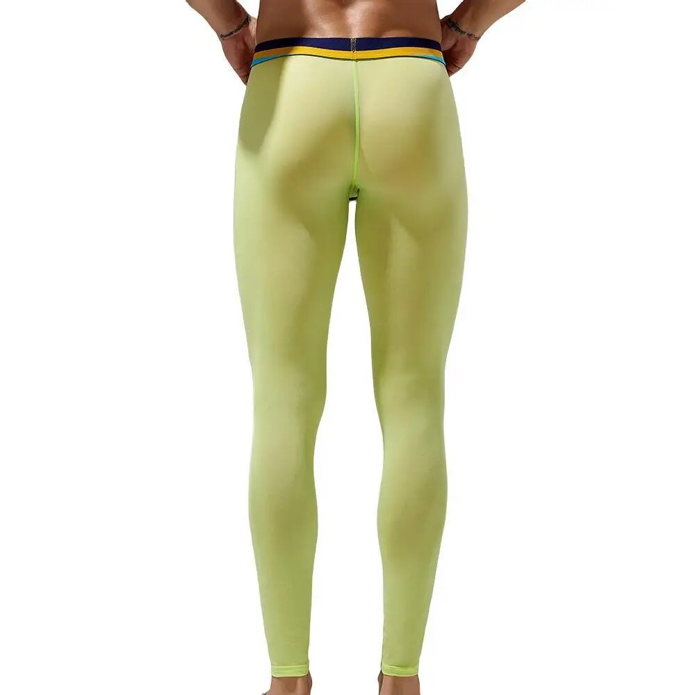 Stretch U-Pouch Leggings | dmunderwear detail image 8