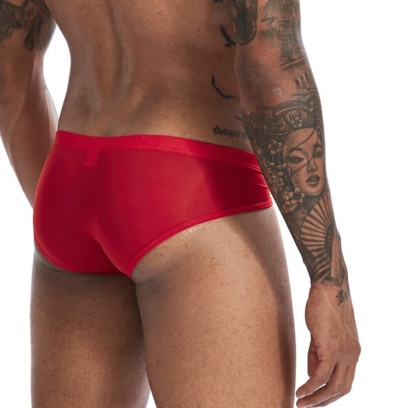 Stretchy T-Bikini Briefs | dmunderwear detail image 9
