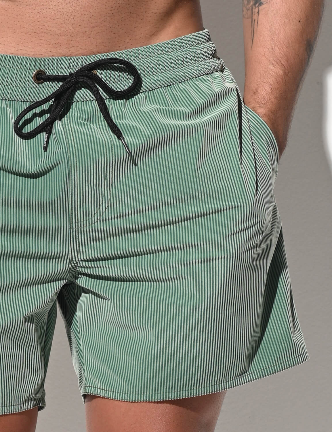 Stripe Flocking Shorts B4235 | dmunderwear detail image 12