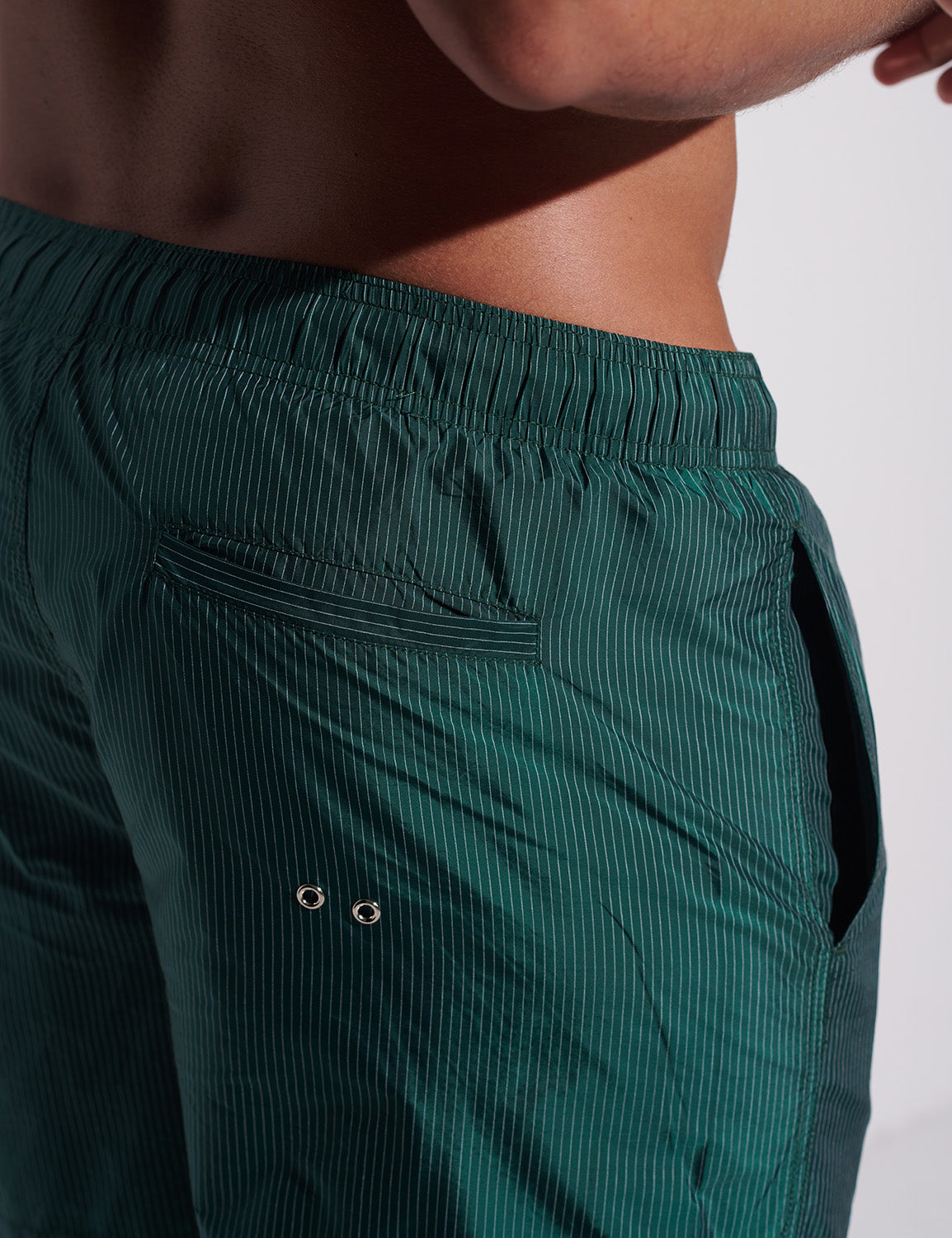 Stripe Quick-Dry Shorts B3345 | dmunderwear detail image 8