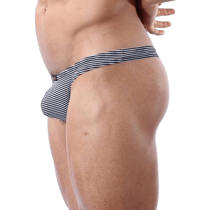Striped Thong | dmunderwear detail image 4
