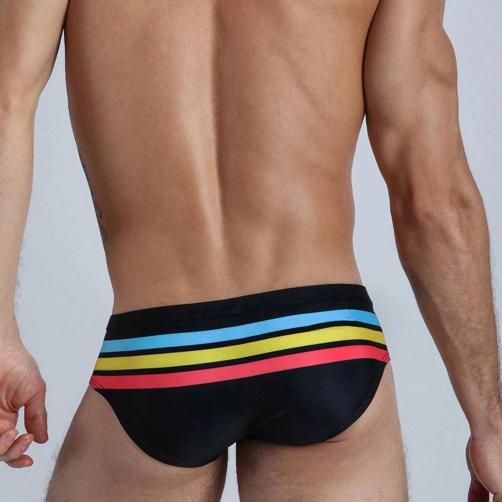 ORVLS Striped Away Swim Briefs | dmunderwear detail image 5