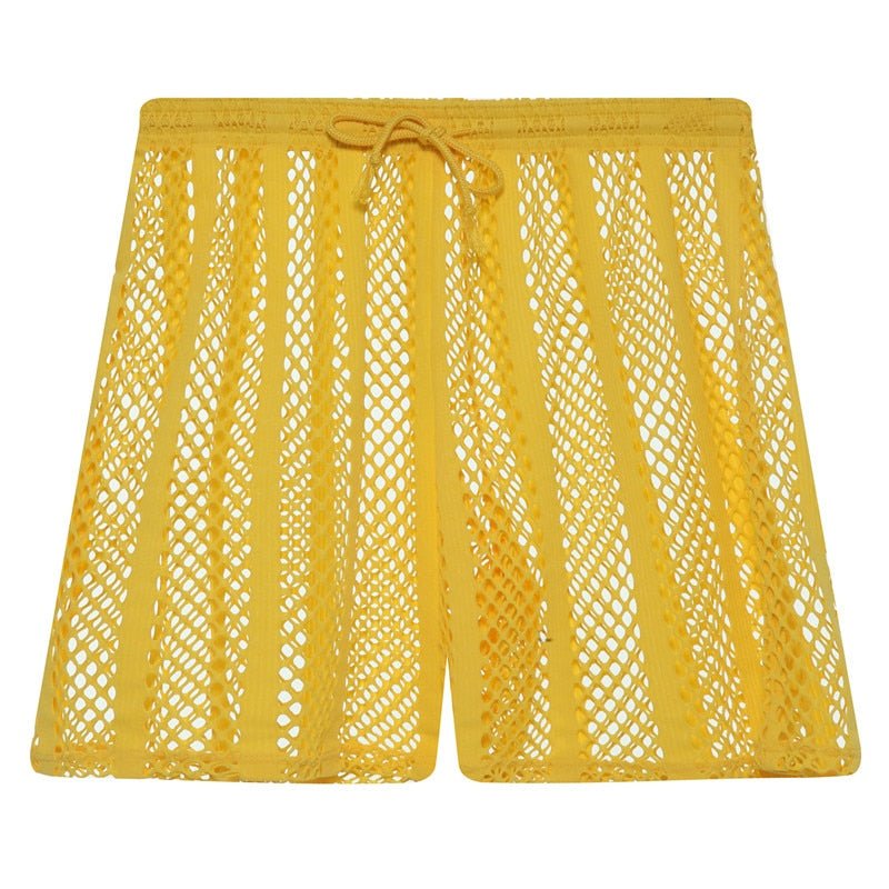 Striped Hoodie Mesh Suit | dmunderwear detail image 17