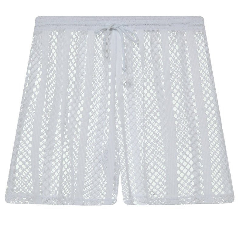 ORVLS Striped Hoodie Mesh Suit | dmunderwear detail image 13