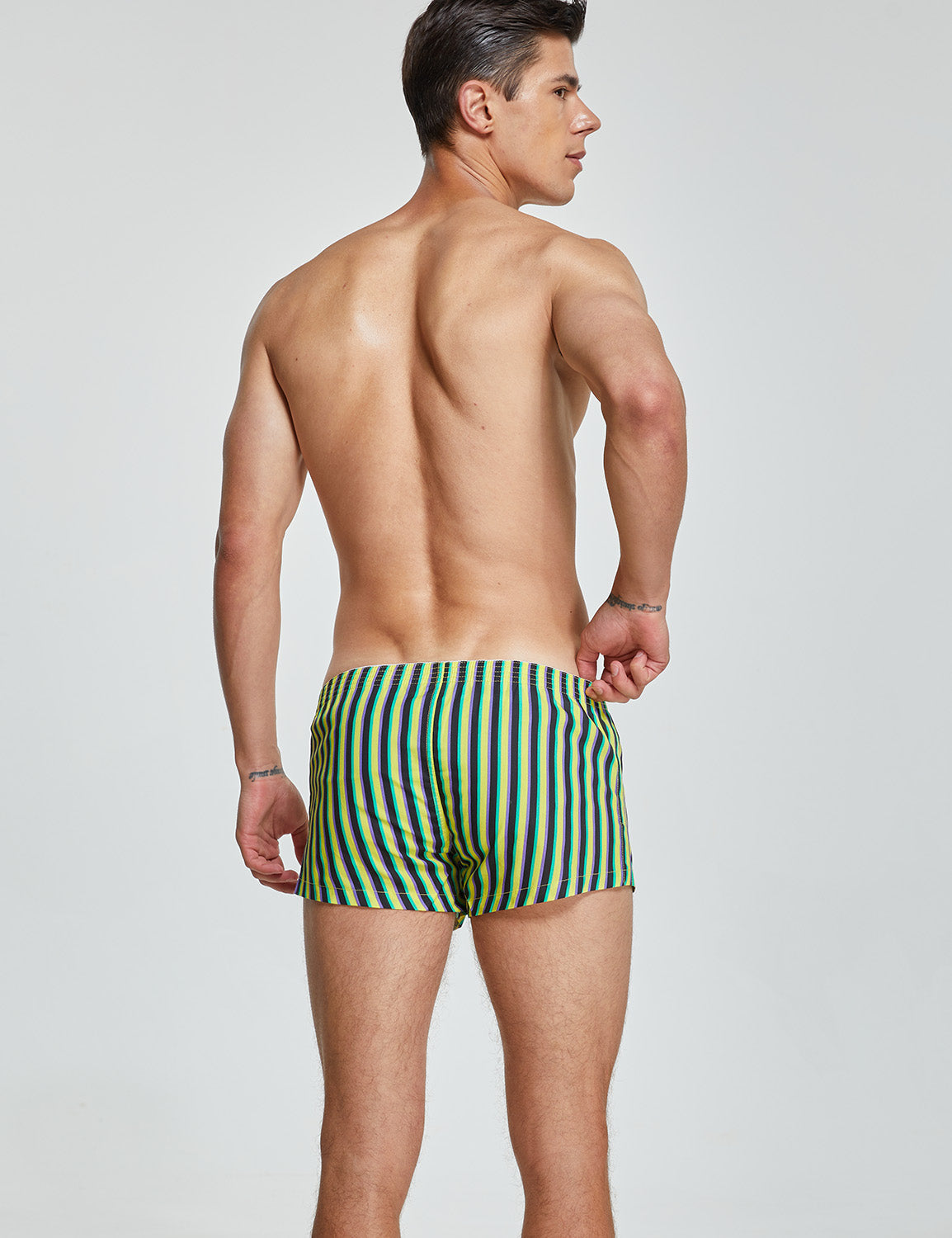 Striped Loose Trunks 230510 | dmunderwear detail image 14