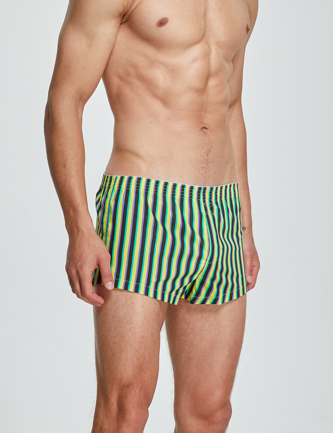 Striped Loose Trunks 230510 | dmunderwear detail image 16
