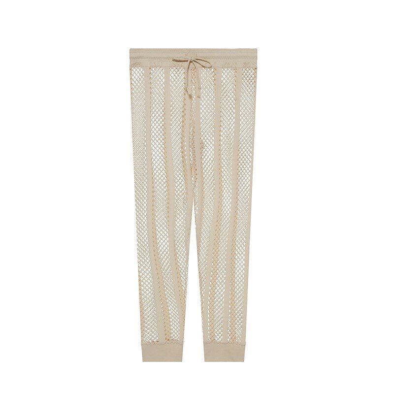 ORVLS Striped Mesh Tights | dmunderwear detail image 7
