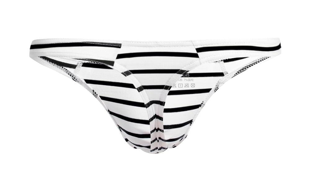 Striped Micro Thong | dmunderwear detail image 10