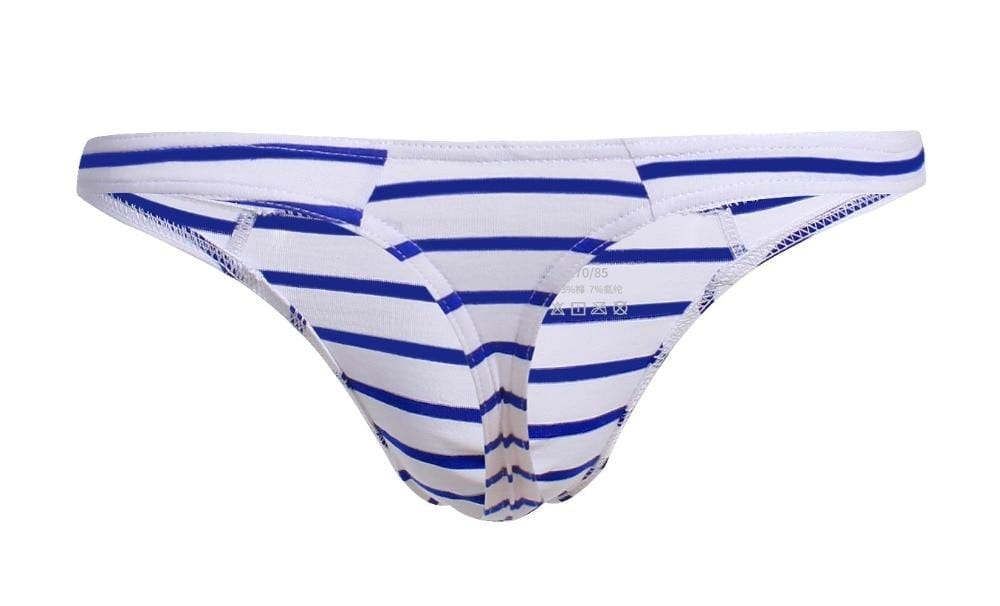 Striped Micro Thong | dmunderwear detail image 12