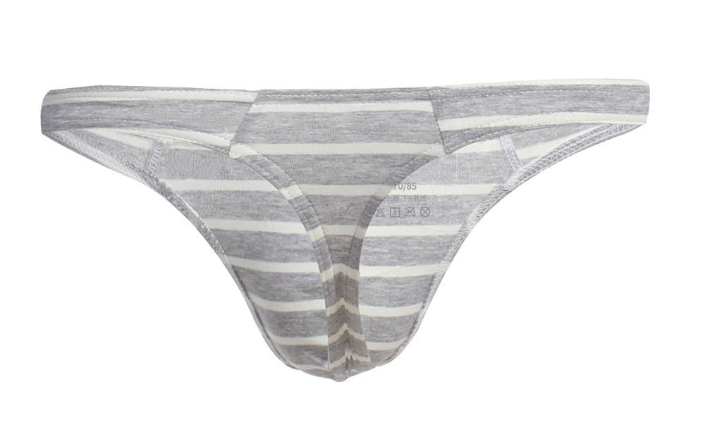 Striped Micro Thong | dmunderwear detail image 14
