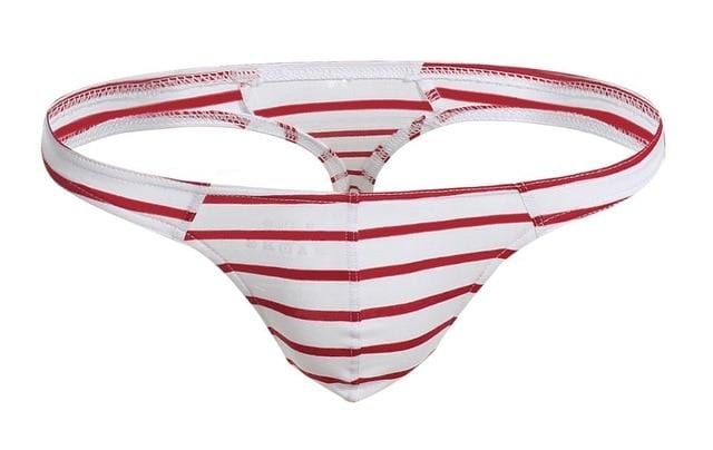 Striped Micro Thong | dmunderwear detail image 15