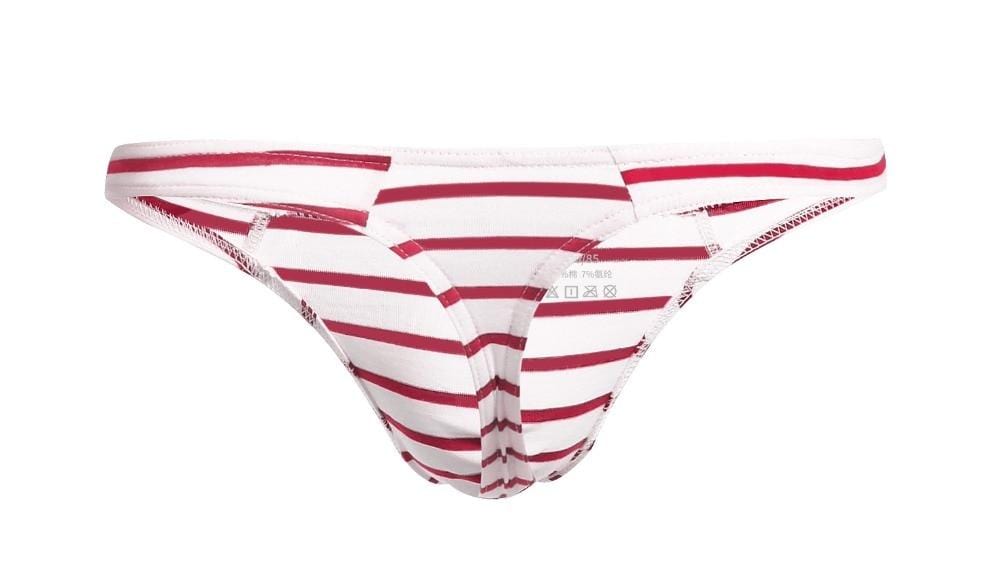 Striped Micro Thong | dmunderwear detail image 16