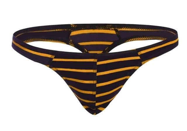 Striped Micro Thong | dmunderwear detail image 3