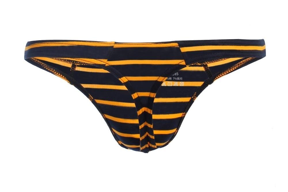 Striped Micro Thong | dmunderwear detail image 4