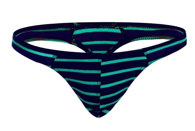 Striped Micro Thong | dmunderwear detail image 5
