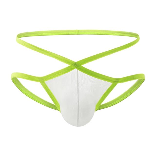 Stripped Down String Jock | dmunderwear detail image 3