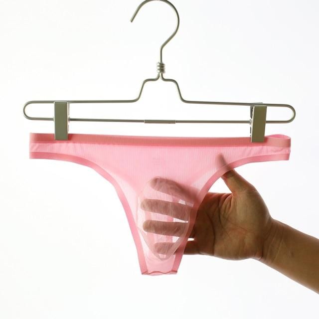 Strip Down Textured Thong | dmunderwear detail image 10