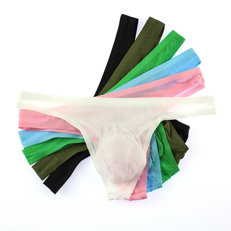 Strip Down Textured Thong | dmunderwear detail image 4