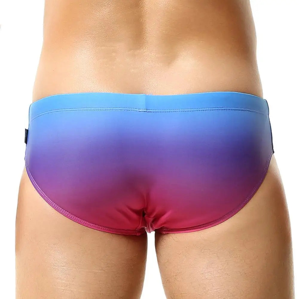 Summer Gradient Swim Briefs | dmunderwear detail image 3