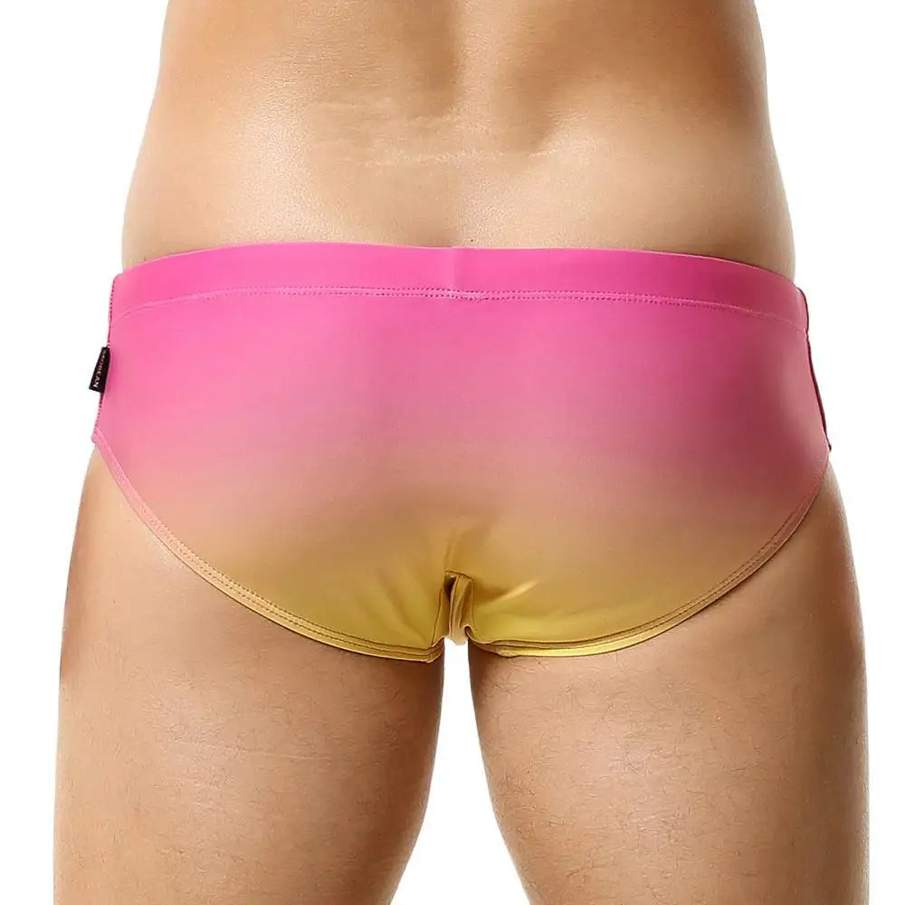 Summer Gradient Swim Briefs | dmunderwear detail image 6