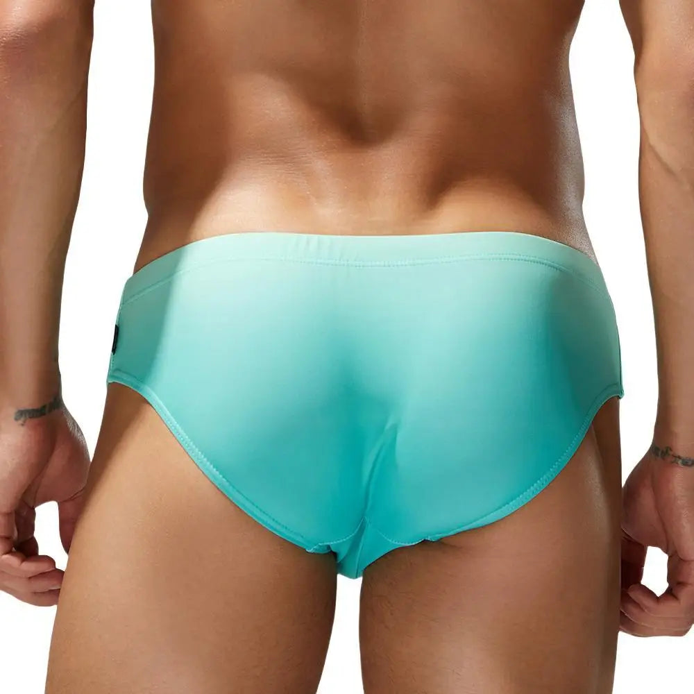 Summer Gradient Swim Briefs | dmunderwear detail image 8