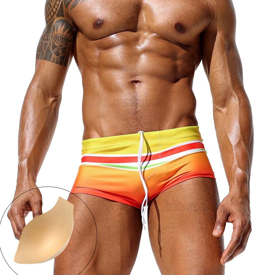Sunset Swim Trunks | dmunderwear detail image 6