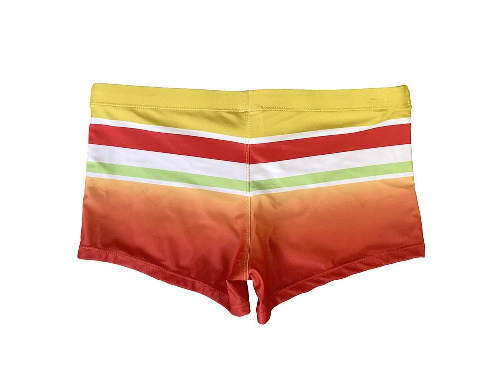 ORVLS Sunset Swim Trunks | dmunderwear detail image 7