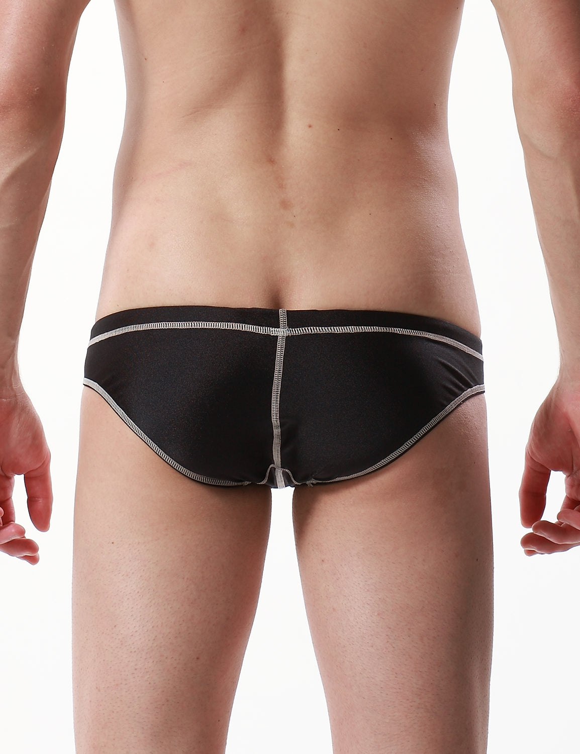 Super Low Rise Brief Bikini Shiny Swimwear 50905 | dmunderwear detail image 17