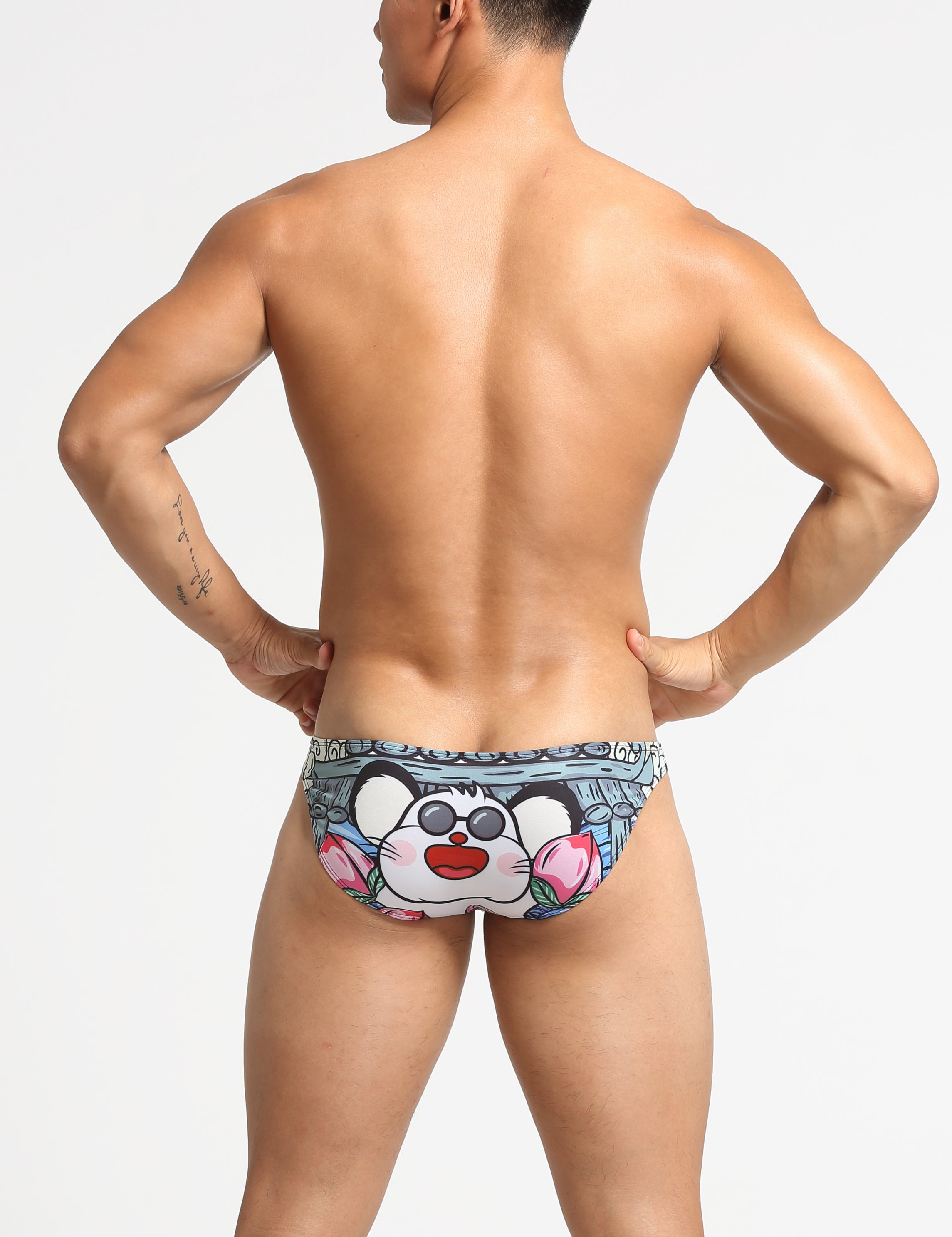 Super Low Rise Sexy Bikini Briefs 10107 | dmunderwear detail image 7
