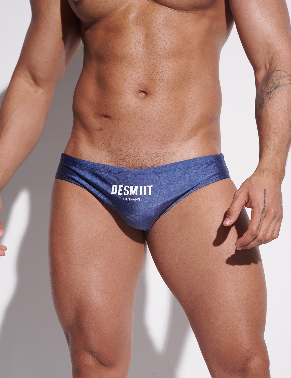 Super Low Rise Sexy Shiny Bikini Swim S3314 | dmunderwear detail image 3