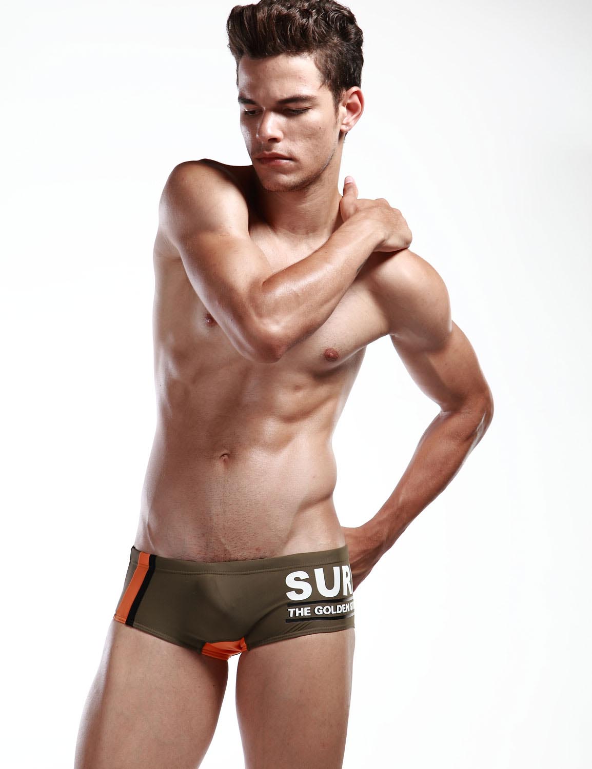 Super Low Rise Surf Boxer Brief Swimwear 30807 | dmunderwear detail image 12