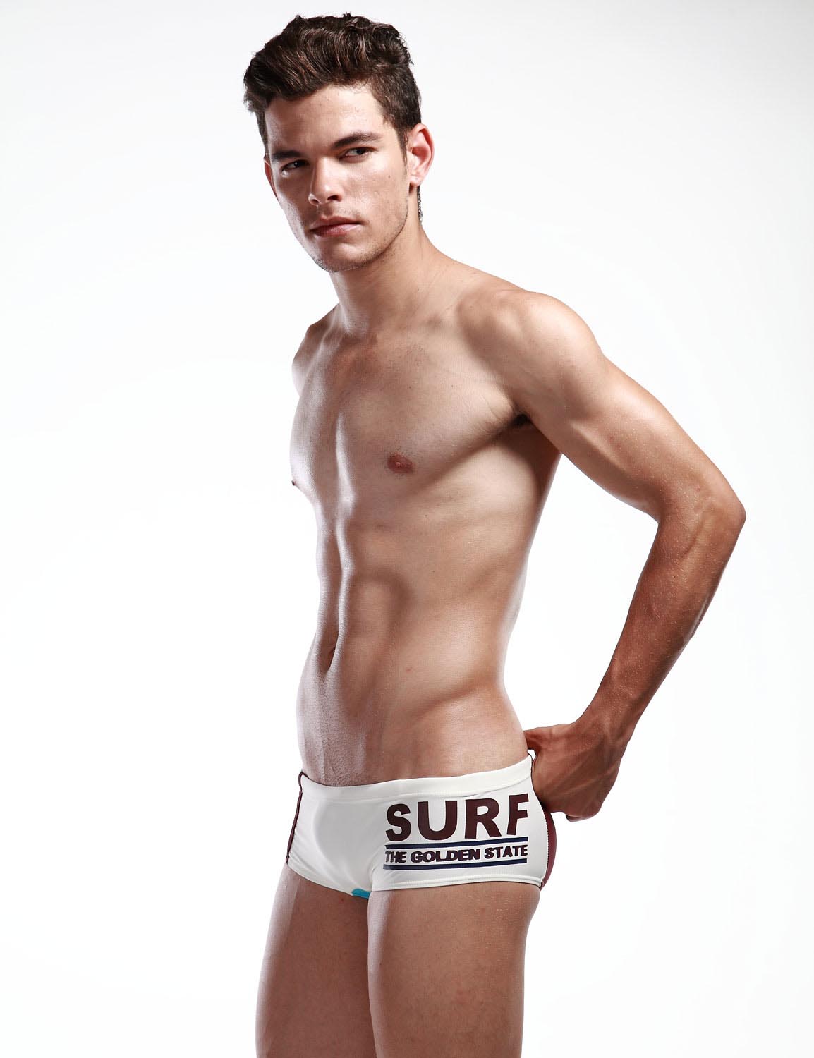 Super Low Rise Surf Boxer Brief Swimwear 30807 | dmunderwear detail image 17