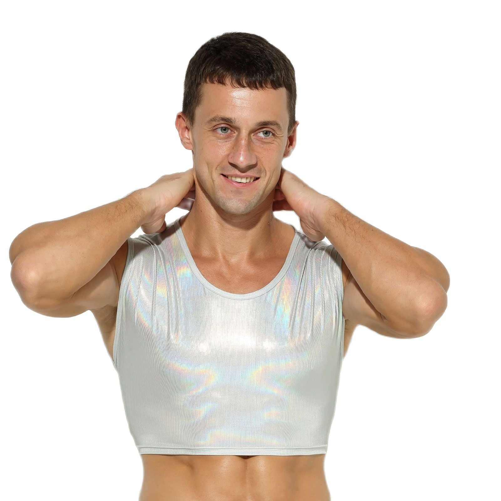 Superstar Crop Tank | dmunderwear detail image 10
