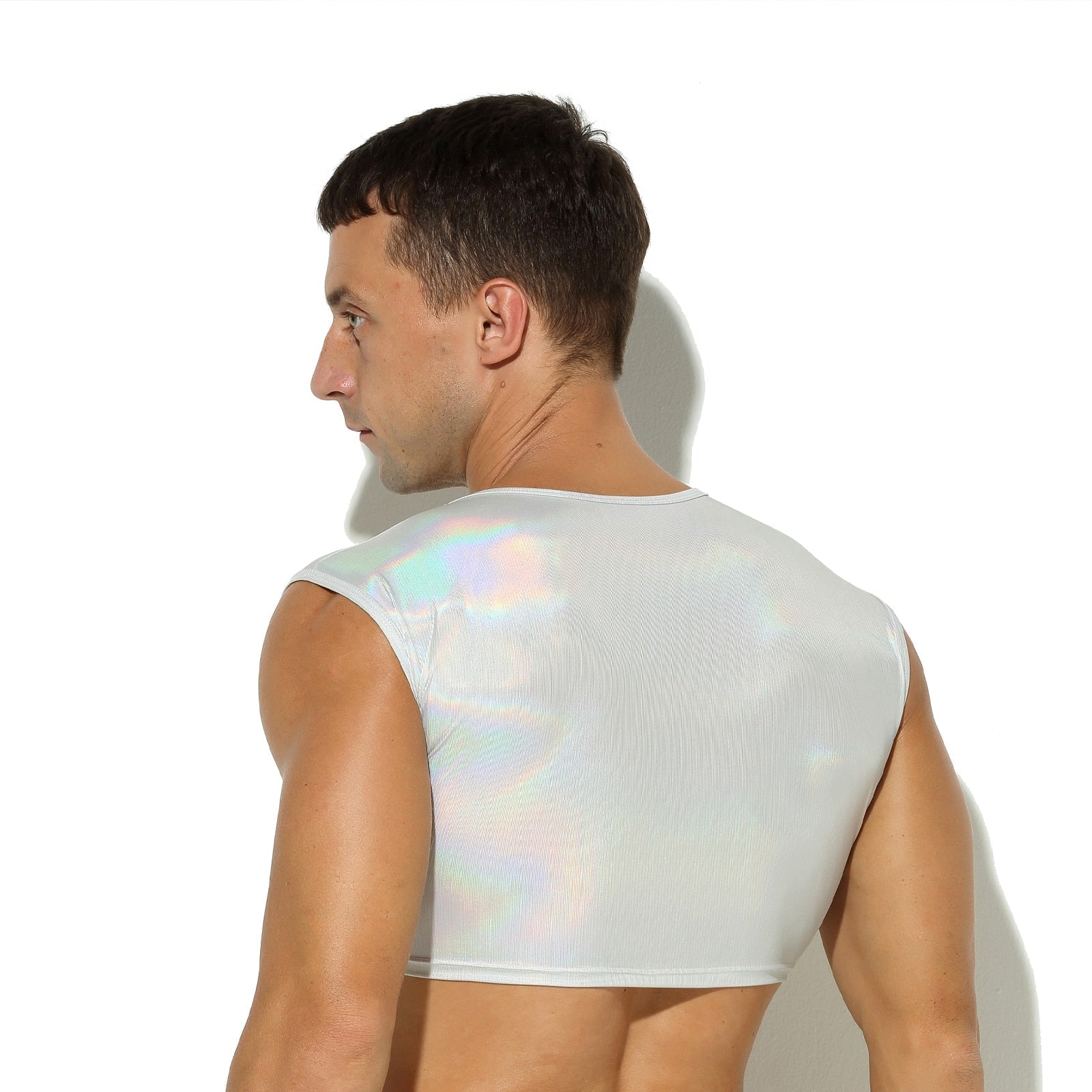 Superstar Crop Tank | dmunderwear detail image 12