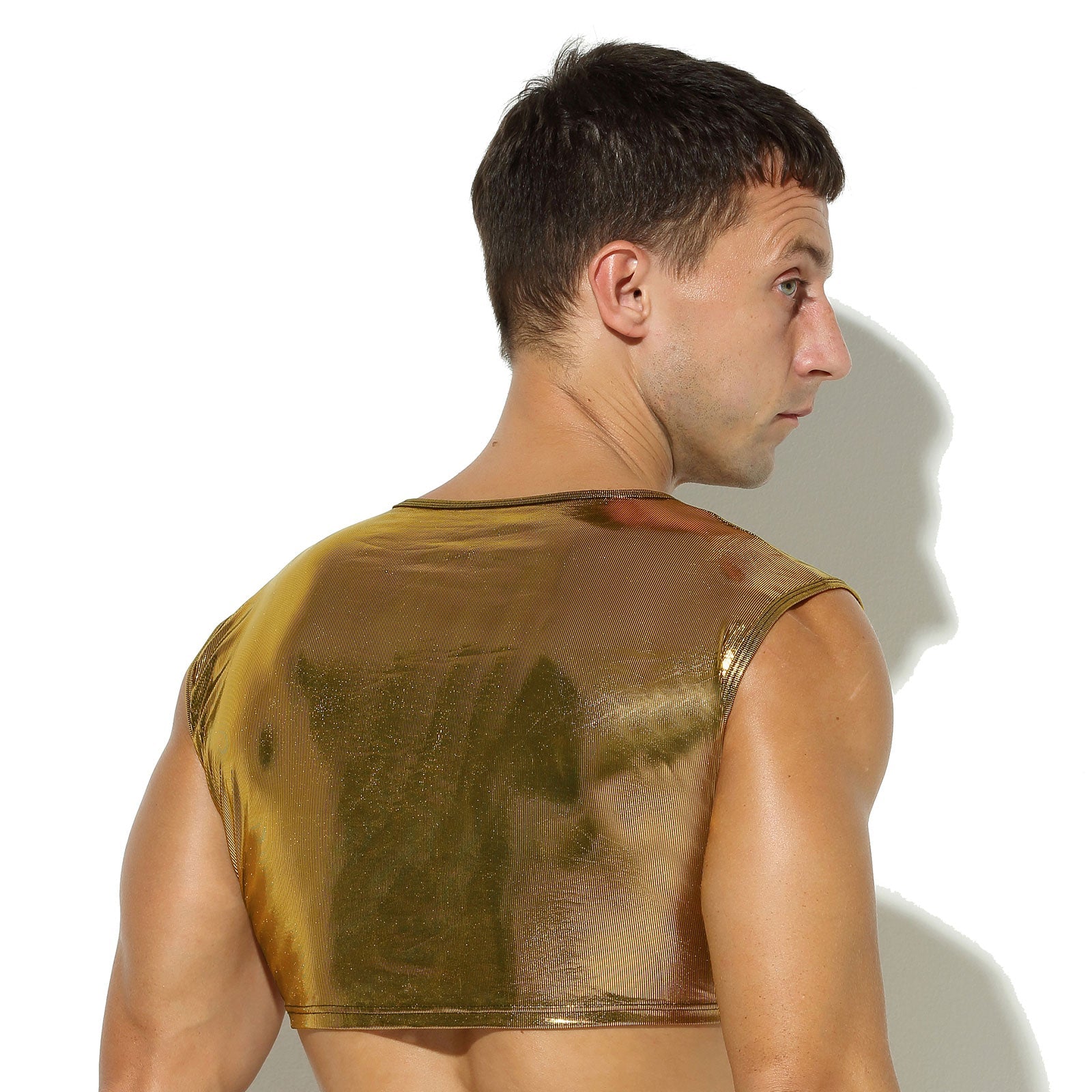Superstar Crop Tank | dmunderwear detail image 3