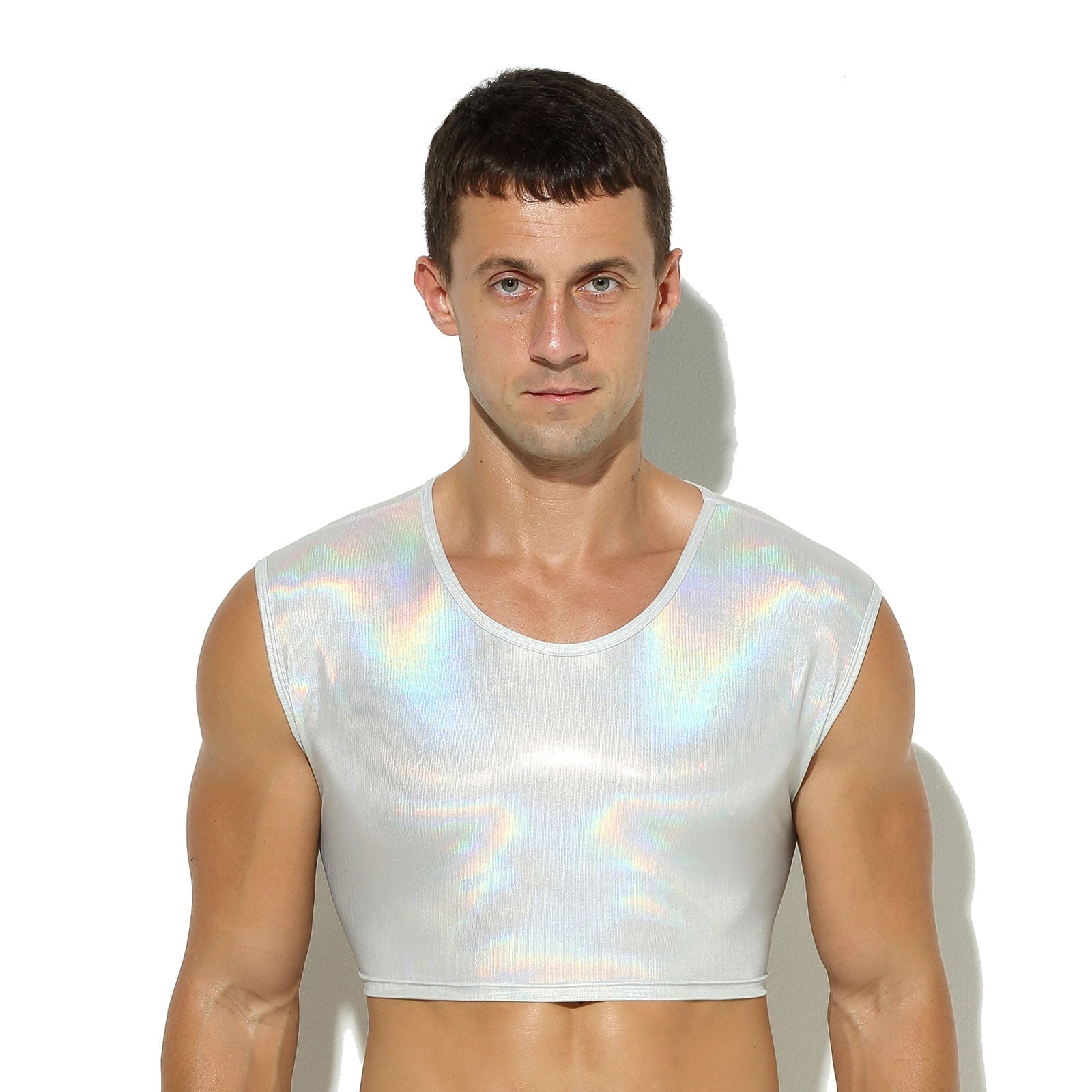 Superstar Crop Tank | dmunderwear detail image 9