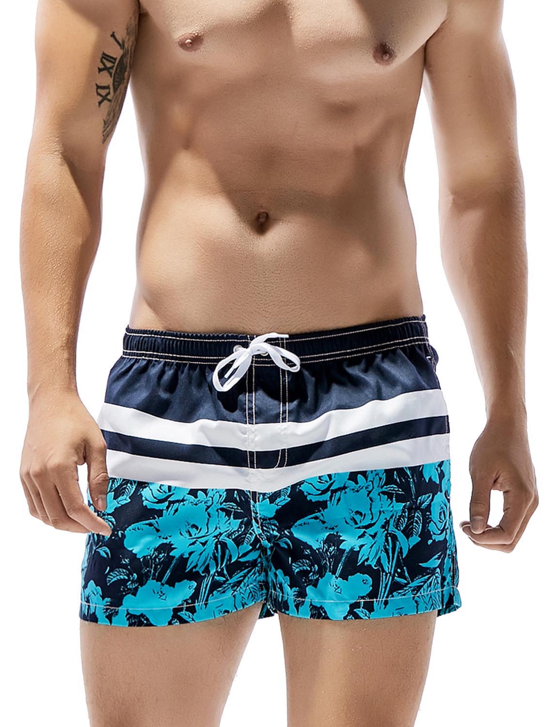Flower Swim Beach Surf Shorts 71306 | dmunderwear detail image 13