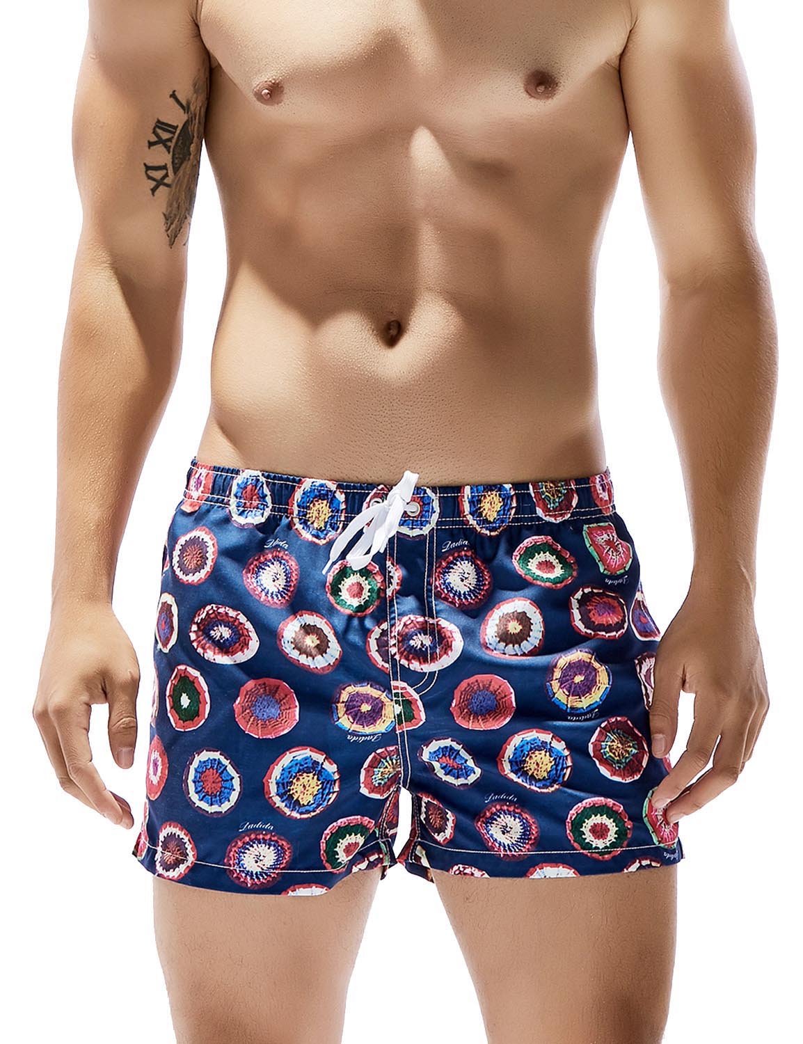 Flower Swim Beach Surf Shorts 71306 | dmunderwear detail image 17