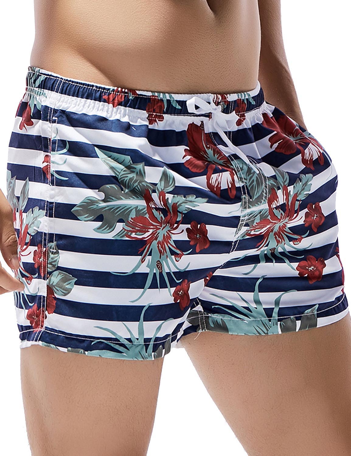Flower Swim Beach Surf Shorts 71306 | dmunderwear detail image 8