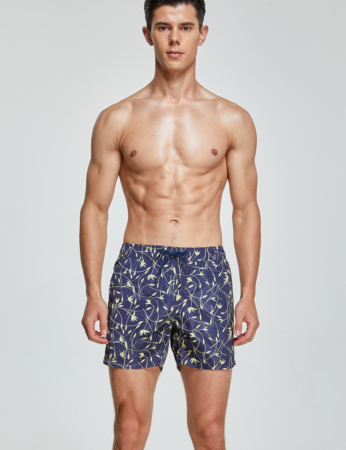 Swim Shorts 231302 with Quick-Dry in Navy | dmunderwear