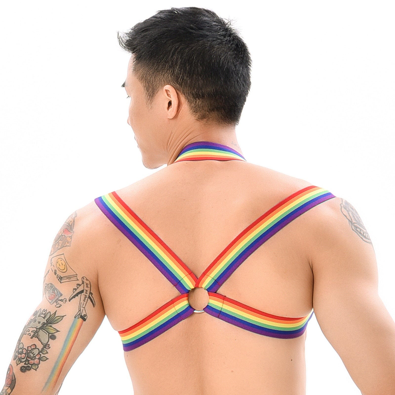 Taboo Mesh Harness | dmunderwear detail image 11