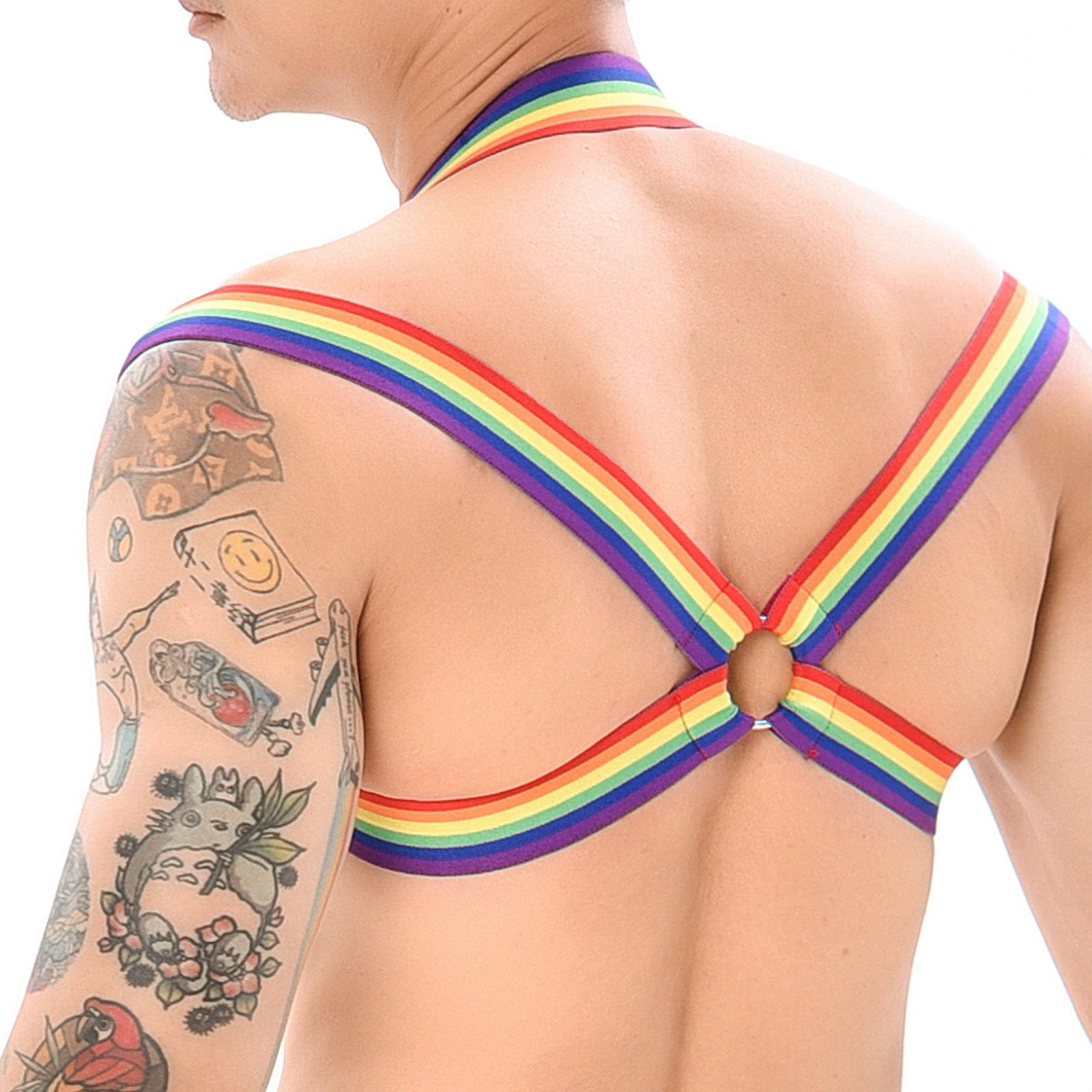 Taboo Mesh Harness | dmunderwear detail image 9