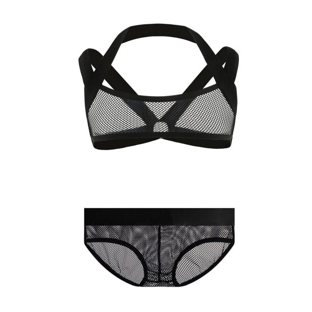Taboo Mesh Set | dmunderwear detail image 4