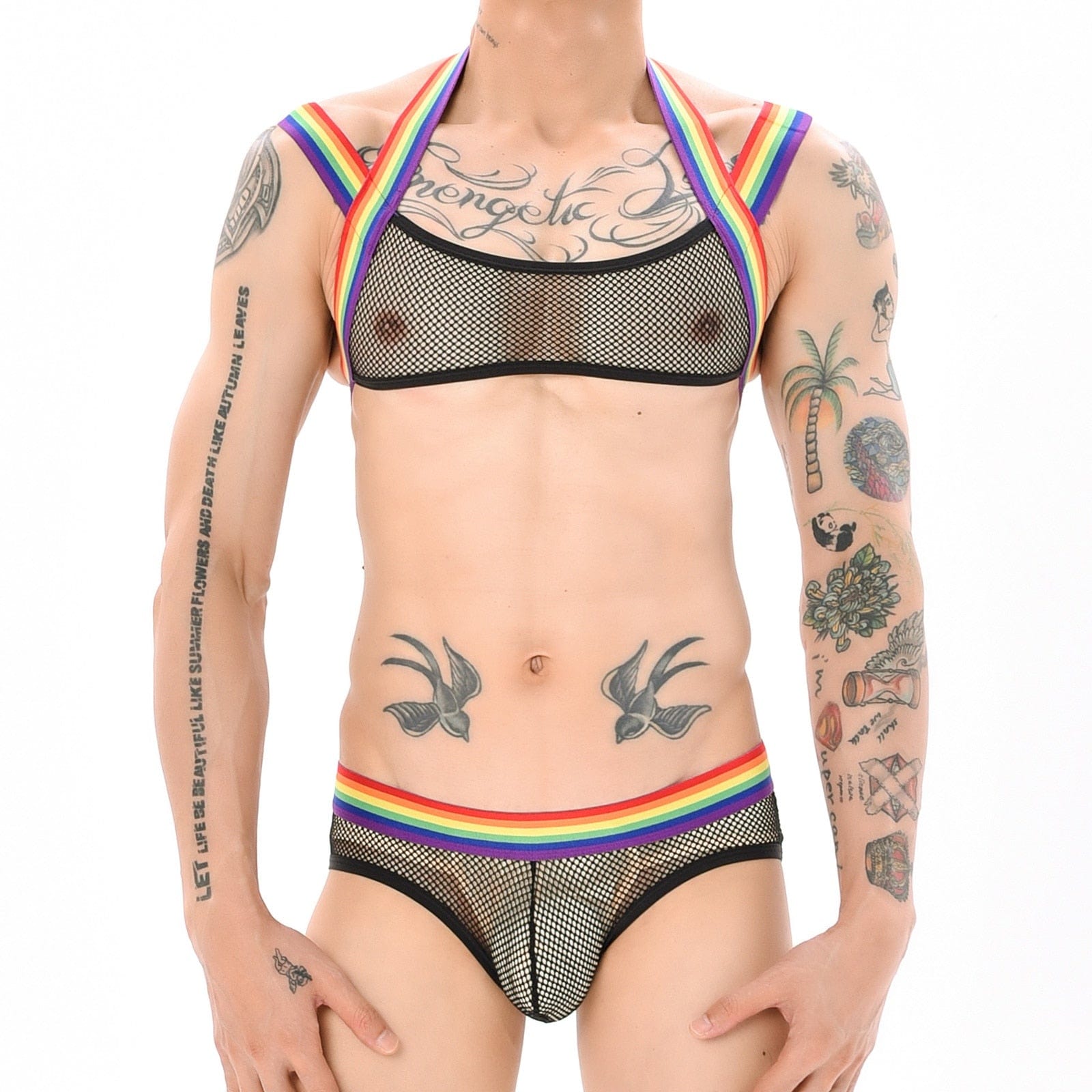 Taboo Mesh Set | dmunderwear detail image 5