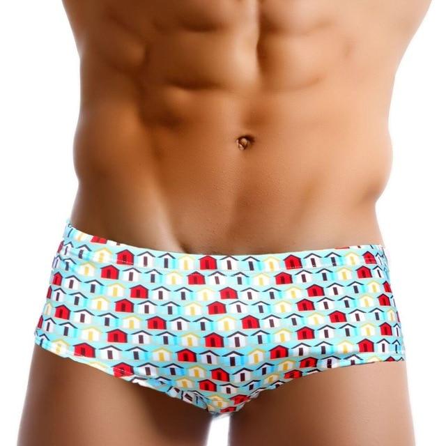 ORVLS Taddlee Little Houses Swim Briefs | dmunderwear