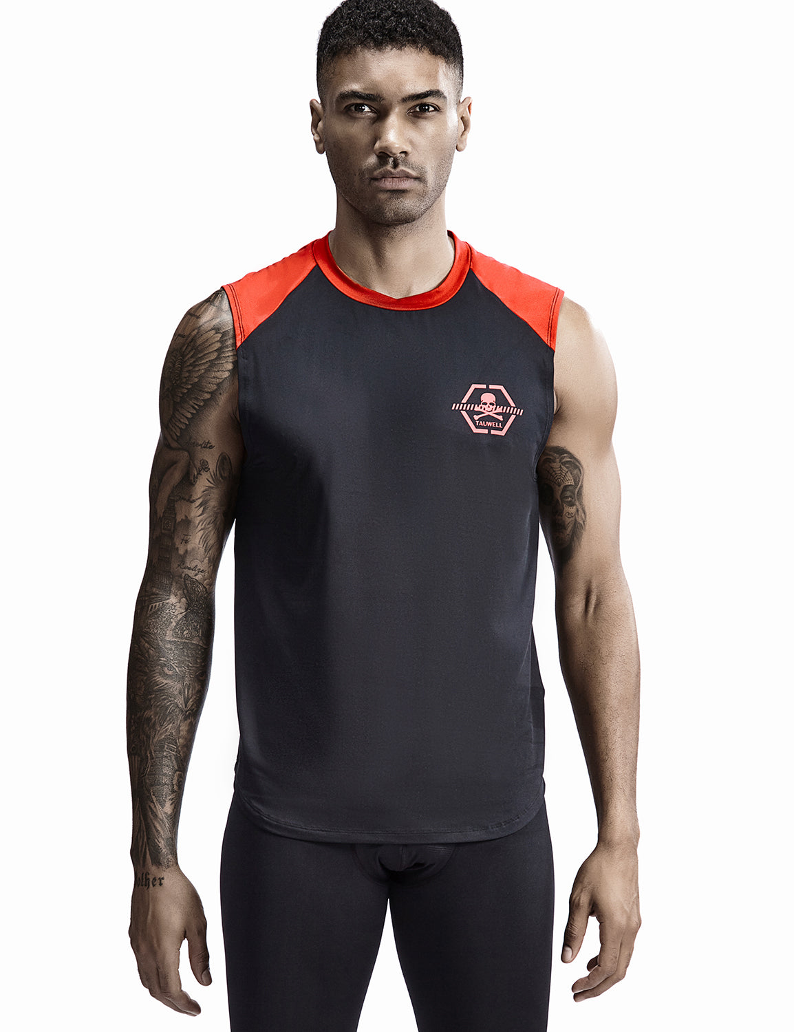 Tall Training Sleeveless T-shirt Quick Dry 9702 | dmunderwear