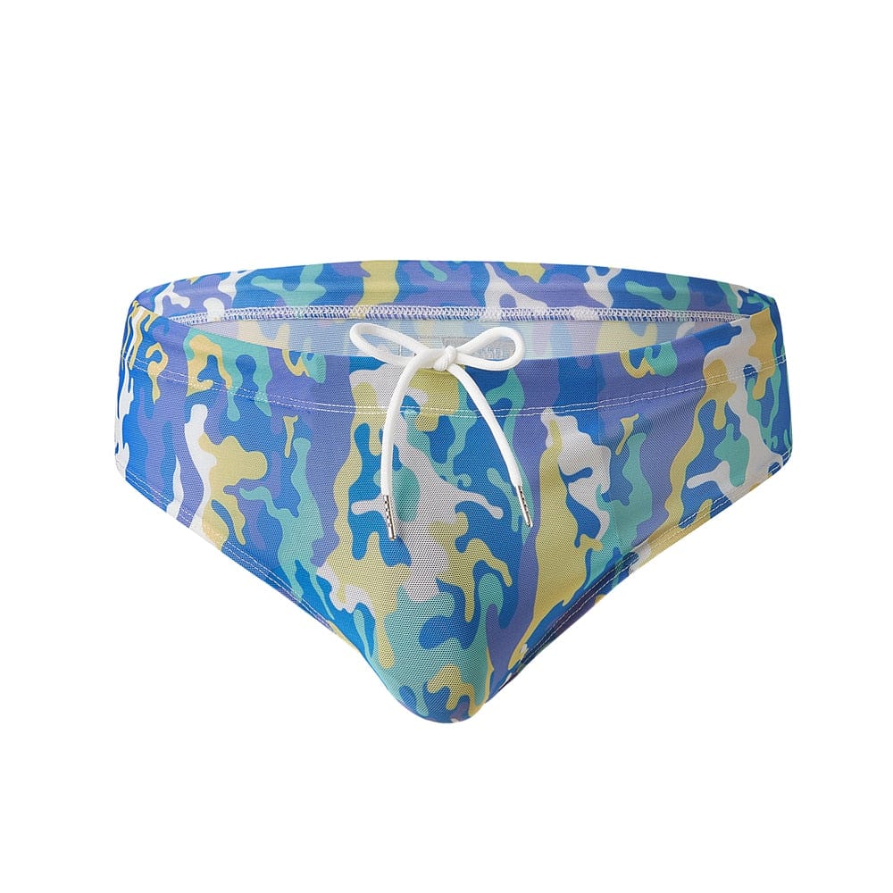 Tan-Through Mesh Swim Briefs | dmunderwear detail image 13