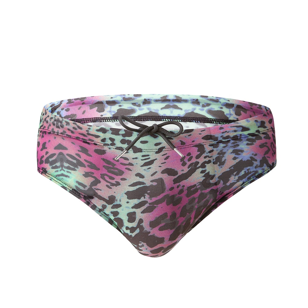 Tan-Through Mesh Swim Briefs | dmunderwear detail image 20