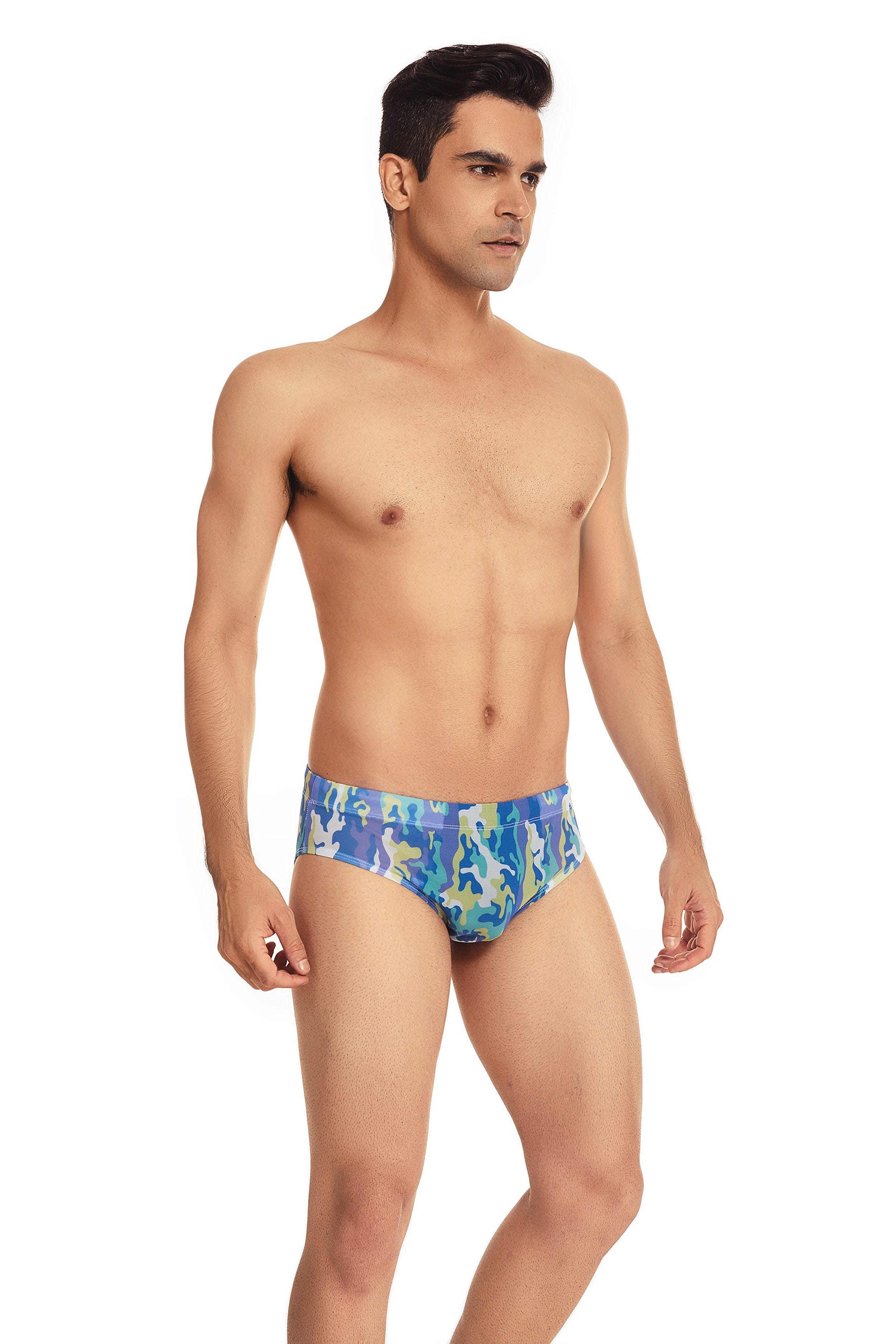 Tan-Through Mesh Swim Briefs | dmunderwear detail image 6