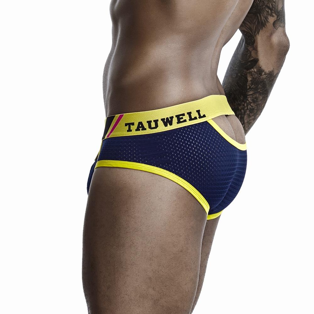 Tauwell Hollow Front + Back Mesh Briefs | dmunderwear detail image 11
